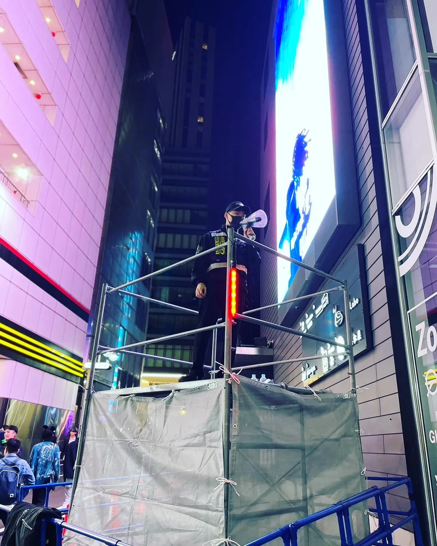 渋谷ハロウィン安全対策警備